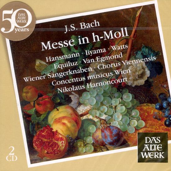 MESSE IN H-MOLL/ CONCENTUS MUSICUS WIEN/ NIKOLAUS HARNONCOURT