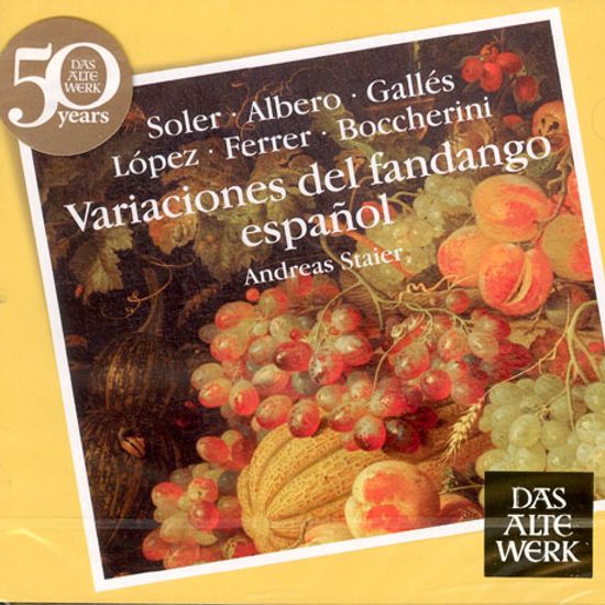VARIACIONES DEL FANDANGO ESPANOL/ ANDREAS STAIER