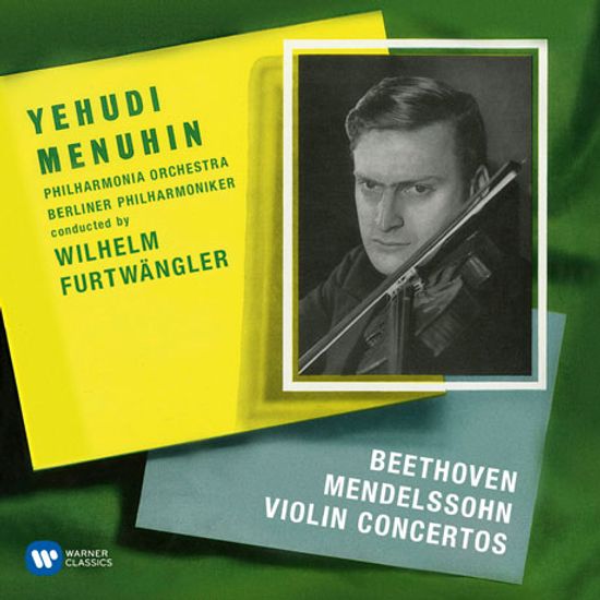 VIOLIN CONCERTOS/ YEHUDI MENUHIN, WILHELM FURTWANGLER [ORIGINAL JACKET] [베토벤 & 멘델스존: 바이올린 협주곡]
