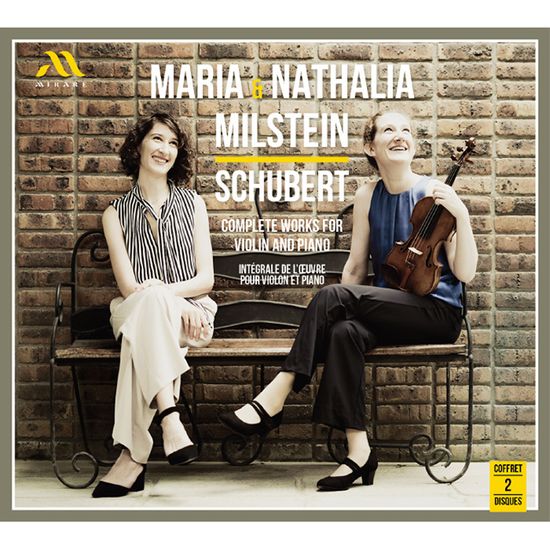 COMPLETE WORKS FOR VIOLIN AND PIANO/ MARIA MILSTEIN, NATHALIA MILSTEIN [슈베르트: 바이올린 소나타 전곡 - 마리아 밀스테인, 나탈리아 밀스테인]