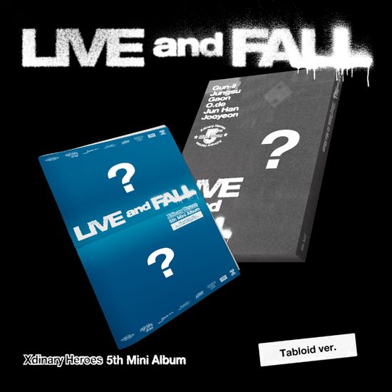 LIVE AND FALL [미니 5집] [TABLOID VER]