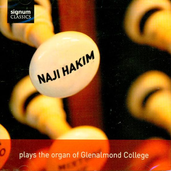 PLAYS THE ORGAN OF GLENALMOND COLLEGE/ NAJI HAKIM