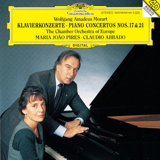 PIANO CONCERTOS NO.17 & 21/ MARIA JOAO PIRES, CLAUDIO ABBADO [모차르트: 피아노 협주곡 - 마리아 조앙 피레스]