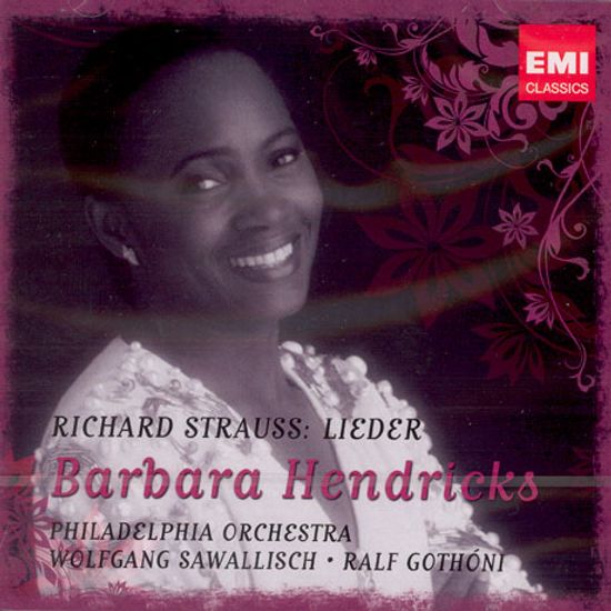 RICHARD STRAUSS LIEDER/ WOLFGANG SAWALLISCH/ RALF GOTHONI [바바라 헨드릭스: R. 슈트라우스 가곡집]