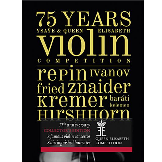 75 YEARS QUEEN ELISABETH COMPITITION: VIOLIN [4CD+BOOK] [퀸 엘리자베스 콩쿠르 75주년 기념음반: 바이올린]