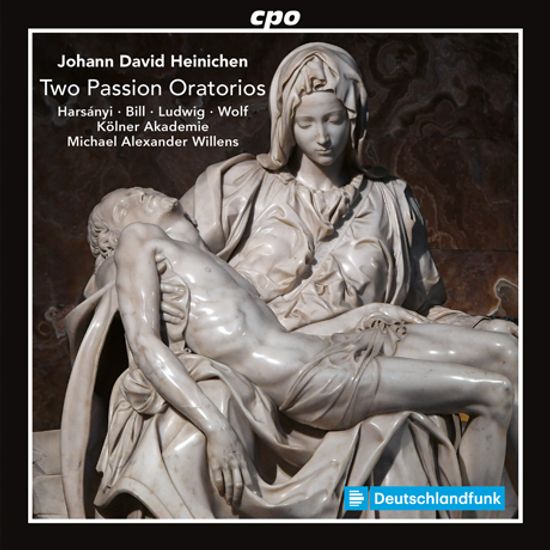 TWO PASSION ORATORIOS/ MICHAEL ALEXANDER WILLENS [하이니헨: 수난 오라토리오 작품집]