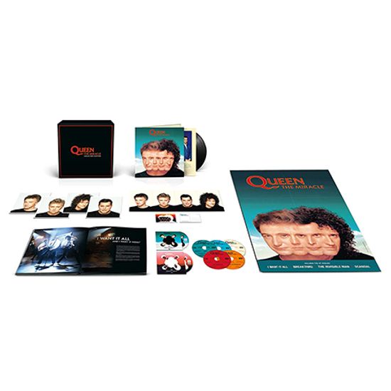 THE MIRACLE [COLLECTOR`S EDITION] [5CD+BD+DVD+LP]