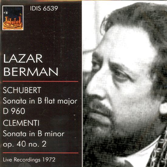 LAZAR BERMAN PALYS SCHUBERT & CLEMENTI [라자르 베르만이 연주하는 슈베르트 & 클레멘티]