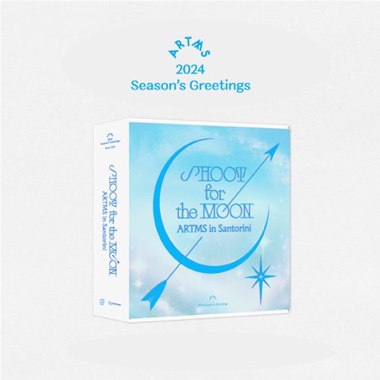 2024 SEASONS GREETINGS [SHOOT FOR THE MOON ARTMS IN SANTORINI]