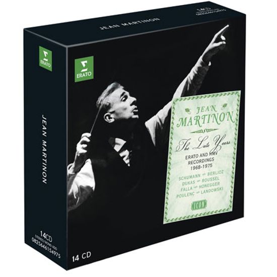 THE LATE YEARS: ERATO AND HMV RECORDINGS 1968-1975 [ICON] [장 마르티농: 후기 녹음]