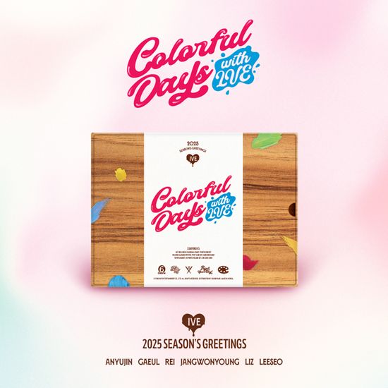 2025 SEASONS GREETINGS [COLORFUL DAYS WITH IVE]
