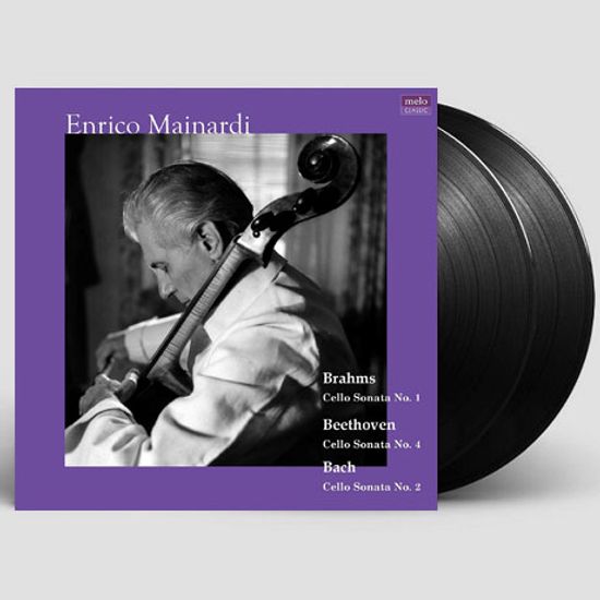 BRAHMS, BEETHOVEN, BACH CELLO SONATAS [엔리코 마이나르디: 헤센 방송 미발표 스튜디오 녹음집] [한정반] [LP]