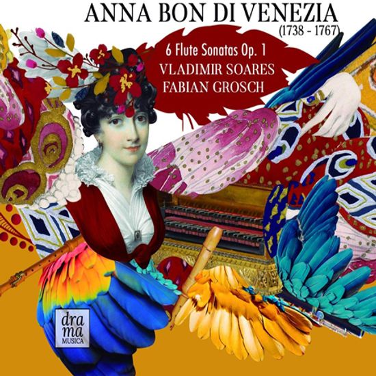 6 FLUTE SONATAS OP.1/ VLADIMIR SOARES, FABIAN GROSCH 베네치아: 여섯 개의 플루트 소나타 - 블라디미르 소아레스]