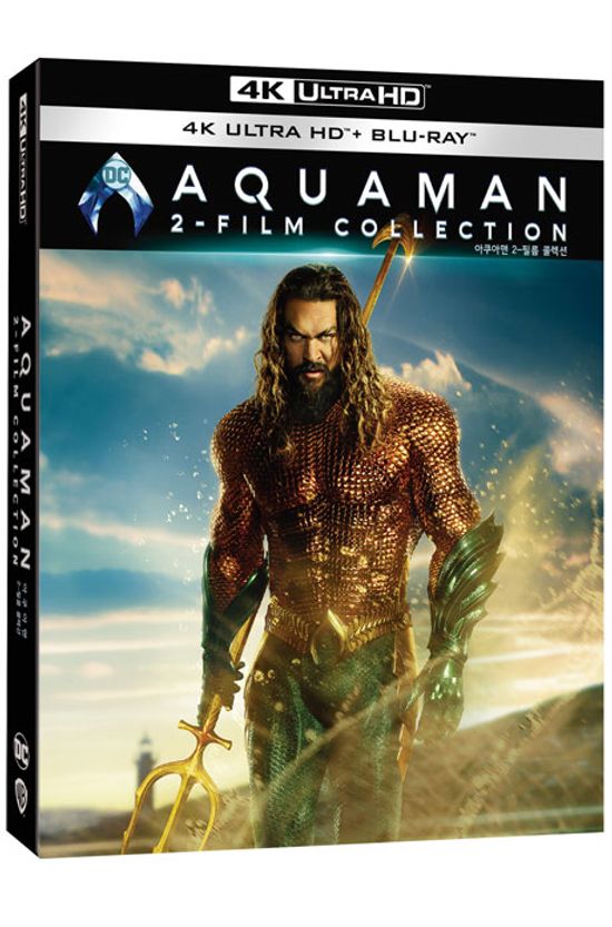[1월 박스셋 할인] 아쿠아맨 2필름콜렉션 4K UHD+BD [슬립케이스] [AQUAMAN 2-FILM COLLECTION]