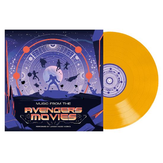 MUSIC FROM THE AVENGERS MOVIES [어벤져스] [ORANGE LP]