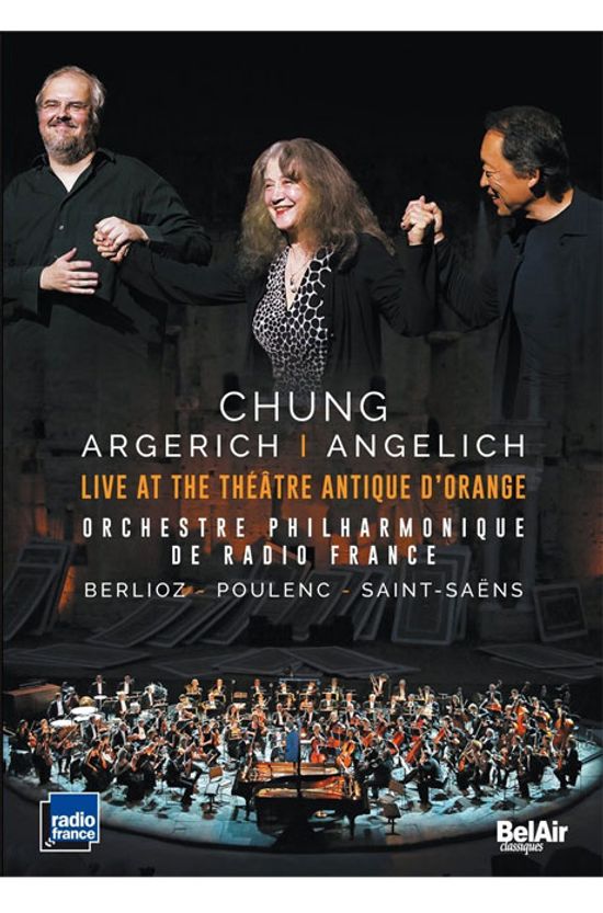 LIVE AT THE THEATRE ANTIQUE D`ORANGE/ MARTHA ARGERICH, NICHOLAS ANGELICH, MYUNG-WHUN CHUNG [오랑주 고대극장의 정명훈: 라디오 프랑스 필하모닉 실황 - 아르헤리치, 안겔리치]