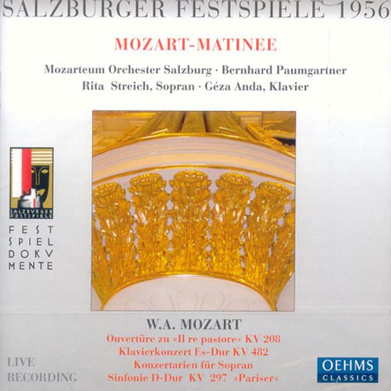 SALZBURGER FESTSPIELE 1956/ MOZARTEUM ORCHESTER SALZBURG/ BERNHARD PAUMGARTNER