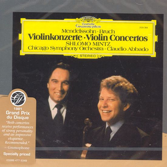 VIOLIN CONCERTOS/ SHLOMO MINTZ/ CLAUDIO ABBADO [GRANDPRIX]