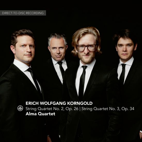 STRING QUARTETS 2 & 3/ ALMA QUARTET [코른골트: 현악사중주 2, 3번 - 알마 콰르텟]