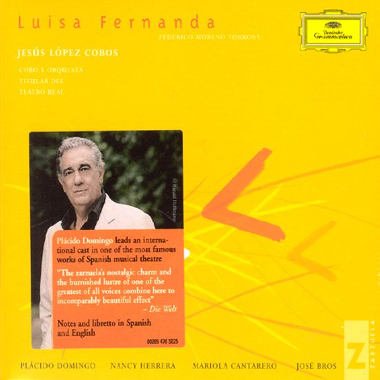 LUISA FERNANDA/ JESUS LOPEZ COBOS [토로바 오페라 `루이사 페르난다`]