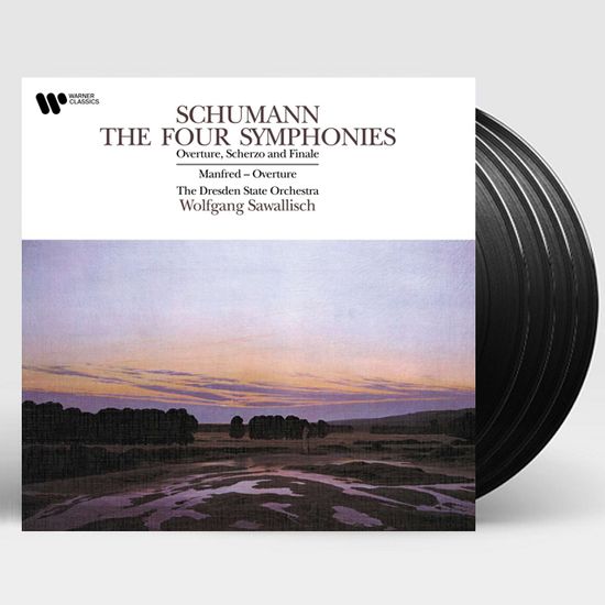 THE FOUR SYMPHONIES/ WOLFGANG SAWALLISCH, DRESDNER STAATSKAPELLE [슈만: 교향곡 전곡 - 볼프강 자발리쉬, 드레스덴 슈타츠카펠레] [180G LP]