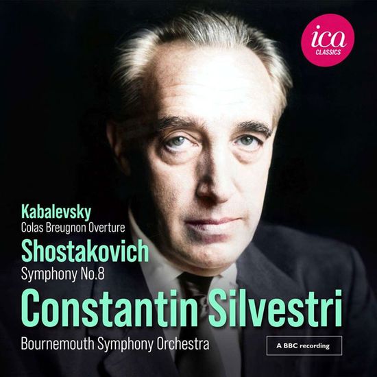 SYMPHONY NO. 8 & COLAS BREUGNON OVERTURE/ CONSTANTIN SILVESTRI [코비치, 카발렙스키: 교향곡 8번, 콜라 브뢰뇽 서곡 - 콘스탄틴 실베스트리]