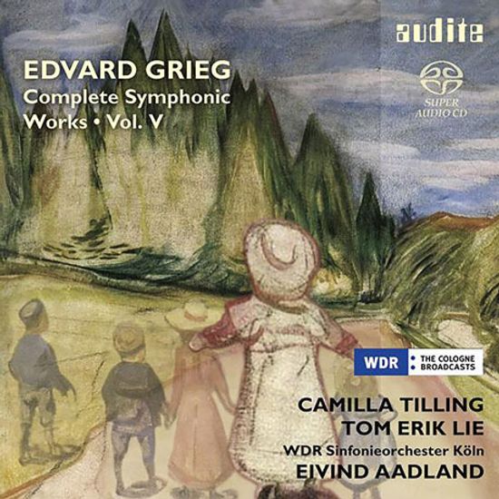COMPLETE SYMPHONIC WORKS VOL.5/ EIVIND AADLAND [SACD HYBRID] [그리그: 관현악 작품 5집]