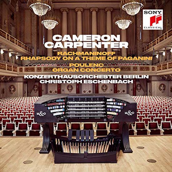 RHAPSODY ON A THEME OF PAGANINI & ORGAN CONCERTO/ CHRISTOPH ESCHENBACH [라흐마니노프: 파가니니 주제에 의한 광시곡 & 플랑 오르간 협주곡 - 카메론 카펜터]
