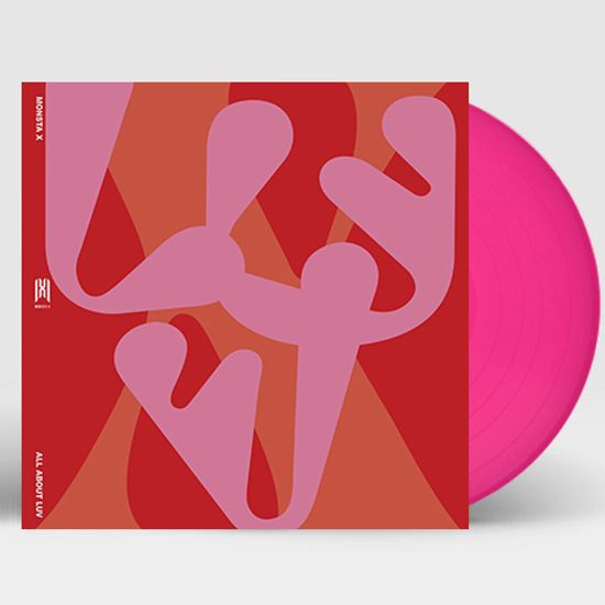 ALL ABOUT LUV [MAGENTA PINK LP]