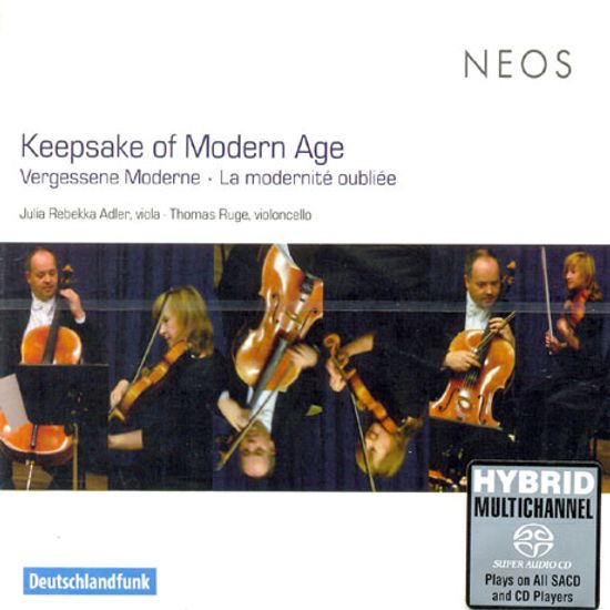 WORKS FOR VIOLA AND VIOLONCELLO/ JULIA REBEKKA ADLER/ THOMAS RUGE [SACD HYBRID]