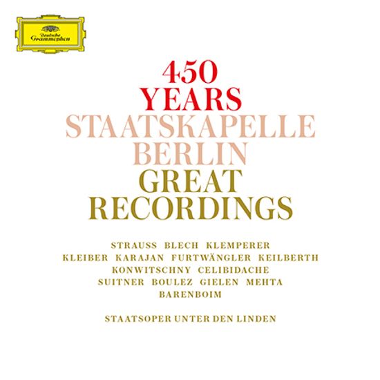 450 STAATSKAPELLE BERLIN: GREAT RECORDINGS [베를린 슈타츠카펠레 450년 기념]