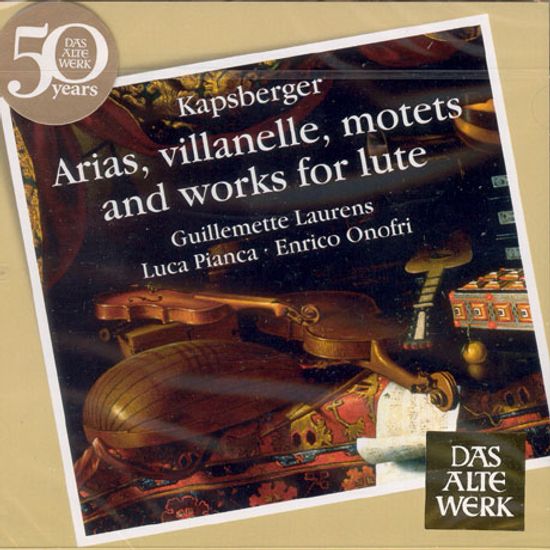 ARIAS, VILLANELLE, MOTETS AND WORKS FOR LUTE/ ENRICO ONOFRI