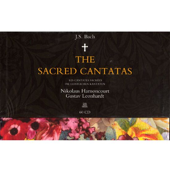 THE SACRED CANTATAS/ NIKOLAUS HARNONCOURT, GUSTAV LEONHARDT