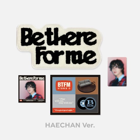 [BLACK] BE THERE FOR ME - MINI RUG SET [HAECHAN]