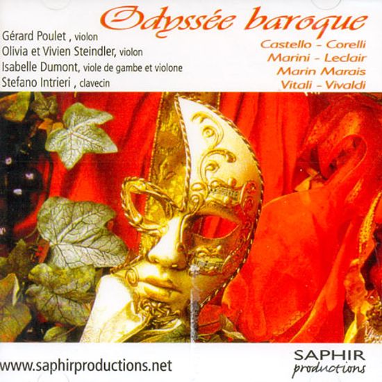 ODYSSEE BAROQUE/ GERARD POULET/ STEFANO INTRIERI