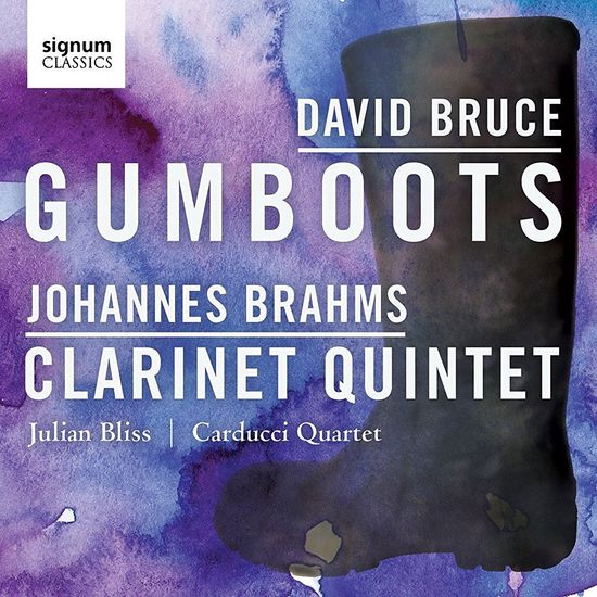 CLARINET QUINTET & GUMBOOTS/ JULIAN BLISS, CARDUCCI QUARTET [브루스: 검부츠 & 브람스: 클라리넷 오중주]