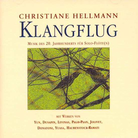 KLANGFLUG: MUSIK DES 20 JAHRHUNDERTS FUR SOLO-FLOTEN [20세기 플룻 솔로음악]