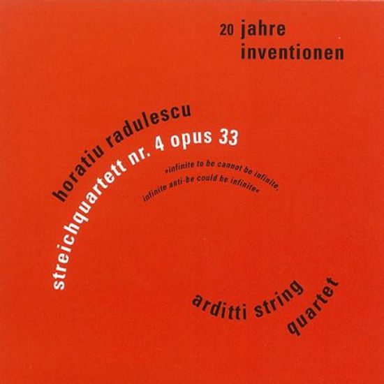 STREICHQUARTETT NR.4 OPUS 33/ ARDITTI STRING QUARTET [20 JAHRE INVENTIONEN 1] [베를린 인벤션 현대음악제 1집]