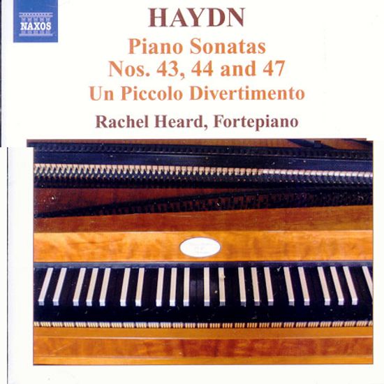 PIANO SONATAS NOS 43, 44 AND 47/ RACHEL HEARD