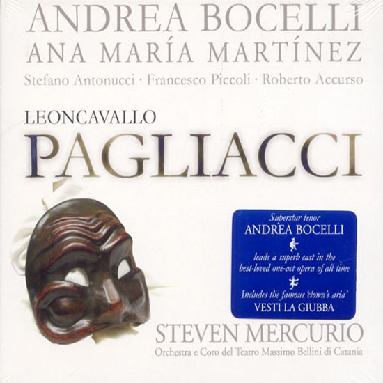 PAGLIACCI/ ANDREA BOCELLI/ STEVEN MERCURIO