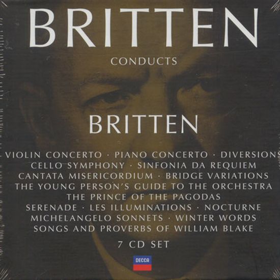 BRITTEN CONDUCTS BRITTEN