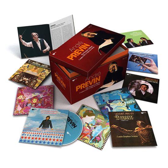 THE WARNER EDITION: COMPLETE HMV & TELDEC RECORDINGS [앙드레 프레빈:  HMV, 텔덱 레코딩 전집]