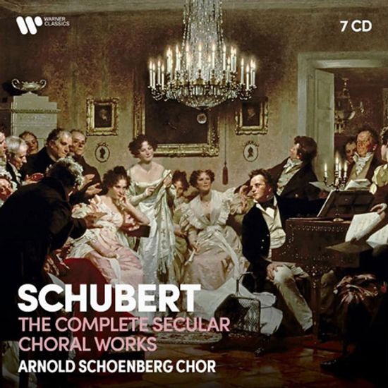 THE COMPLETE SECULAR CHORAL WORKS/ ARNOLD SCHOENBERG CHOR [슈베르트: 세속 합창곡 전집 - 아놀드 쇤베르크 합창단]