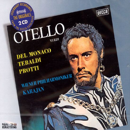 OTELLO/ MARIO DEL MONACO, HERBERT VON KARAJAN