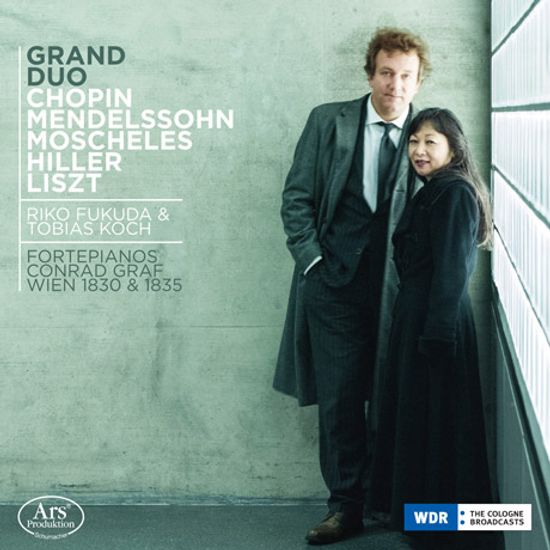 GRAND DUO: WORKS FOR TWO PIANOS/ RIKO FUKUDA, TOBIAS KOCH [그랜드 듀오: 두 대의 피아노를 위한 낭만주의 작품들]
