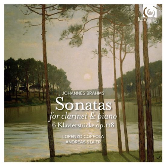 SONATAS FOR CLARINET & PIANO/ LORENZO COPPOLA, ANDREAS STAIER [브람스: 클라리넷 소나타 & 피아노 소품]