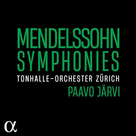 SYMPHONIES/ PAAVO JARVI [멘델스존: 교향곡 전곡, 한여름 밤의 꿈 - 파보 예르비
, 취리히 톤할레 오케스트라
]