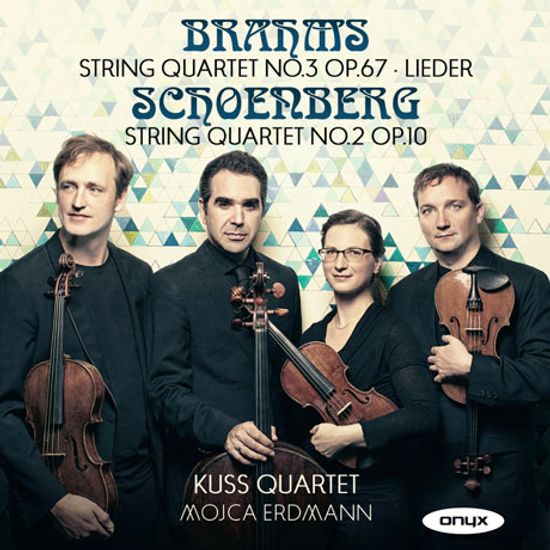 STRING QUARTET NO.3 & STRING QUARTET NO.2/ KUSS QUARTET, MOJCA ERDMANN [쿠스 콰르텟: 브람스 & 쇤베르크 현악사중주]