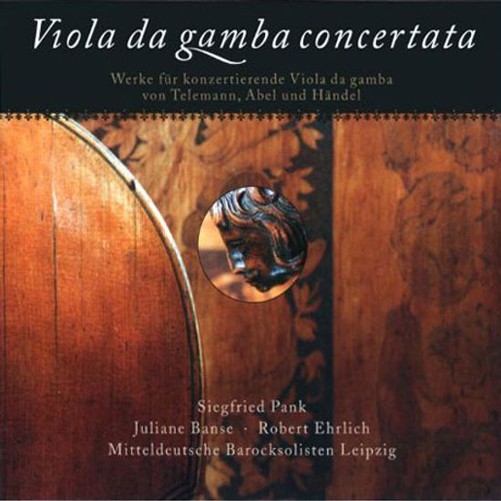 VIOLA DA GAMBA CONCERTATA/ SIEGFRIED PANK, JULIANE BANSE