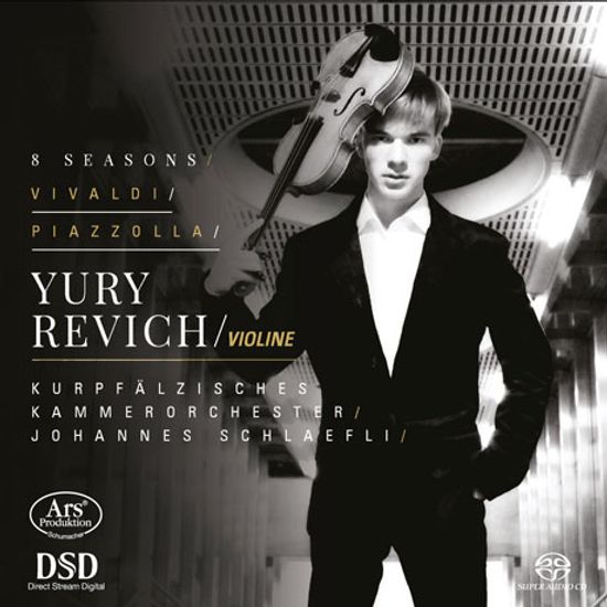 THE FOUR SEASONS, 8 SEASONS/ YURY REVICH [SACD HYBRID] [비발디: 사계 & 피아졸라: 사계 - 유리 레비치]